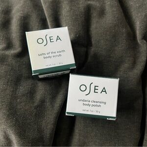 OSEA salts of the earth body scrub and undaria body polish bundle